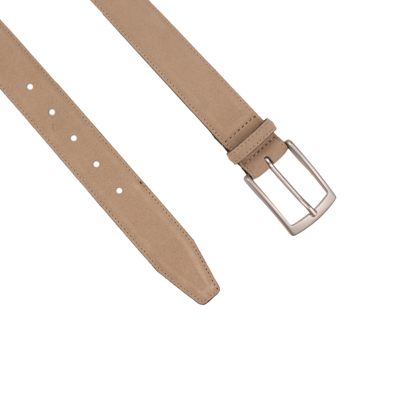 Afbeelding van PS35-46 700 Nude Suede Heren Riem - Presly & Sun